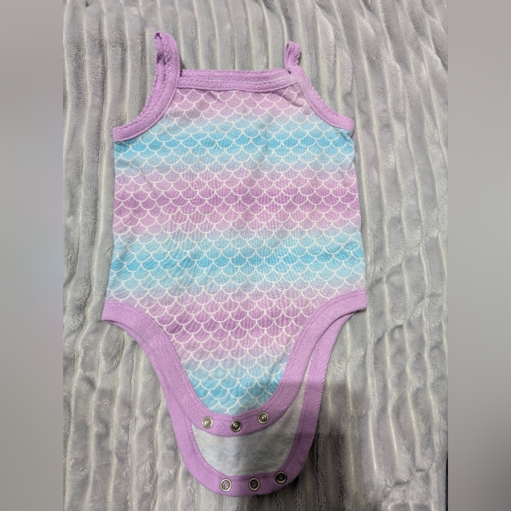 Garanimals Mermaid Scales Baby Onesie